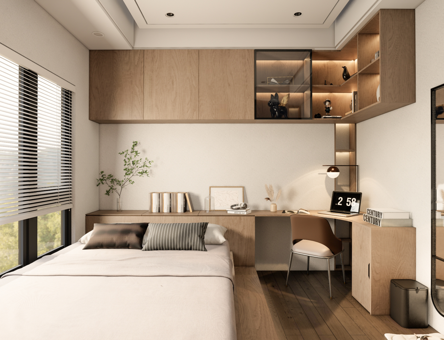 Small modern bedroom 12m²